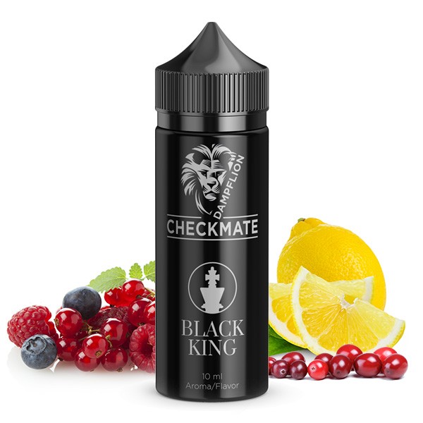 Dampflion Checkmate Black King 10ml Longfill