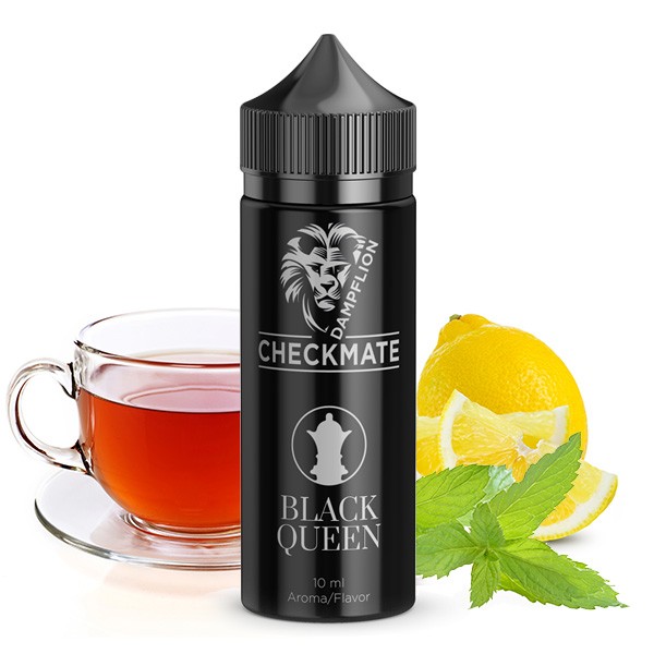Dampflion Checkmate Black Queen 10ml Longfill