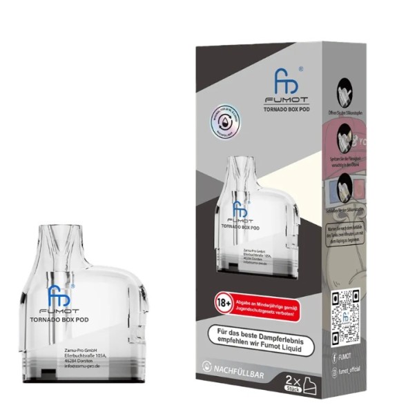 RandM Tornado Box Pod 0,9 Ohm 10ml (2x)