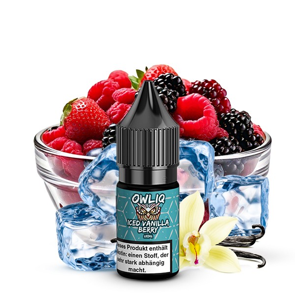 OWLIQ Iced Vanilla Berry 10ml Nikotinsalzliquid
