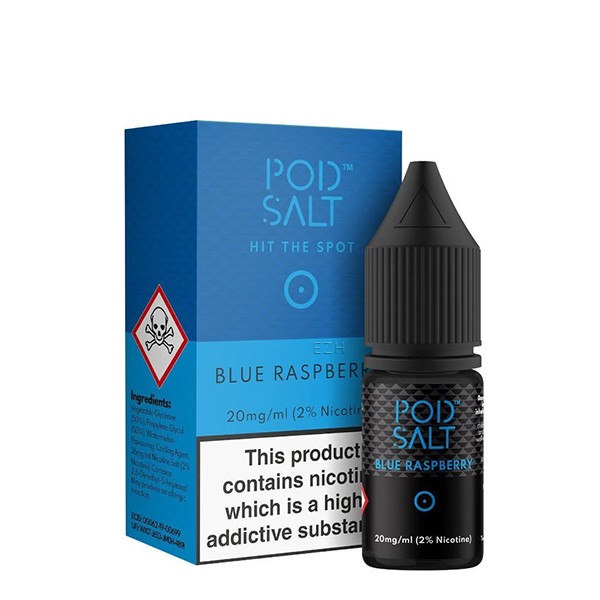 Pod Salt Core Blue Raspberry 10ml 20mg/ml Nikotinsalzliquid