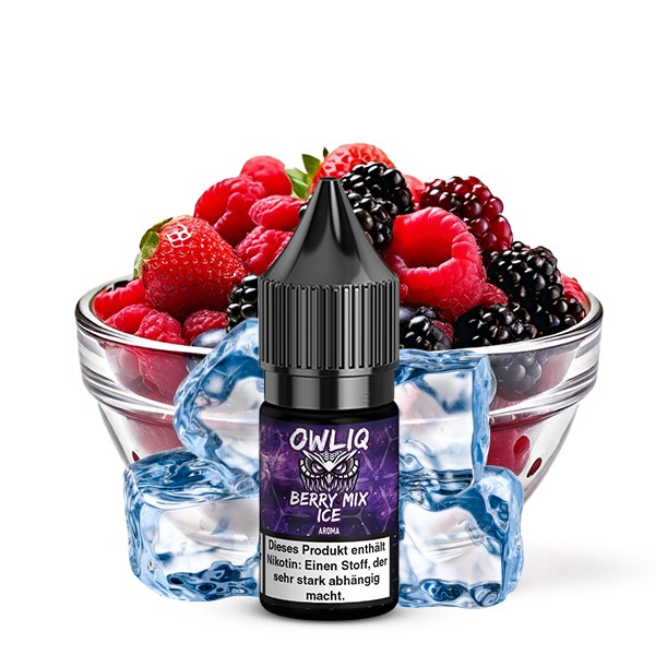 OWLIQ Berry Mix Ice 10ml Nikotinsalzliquid