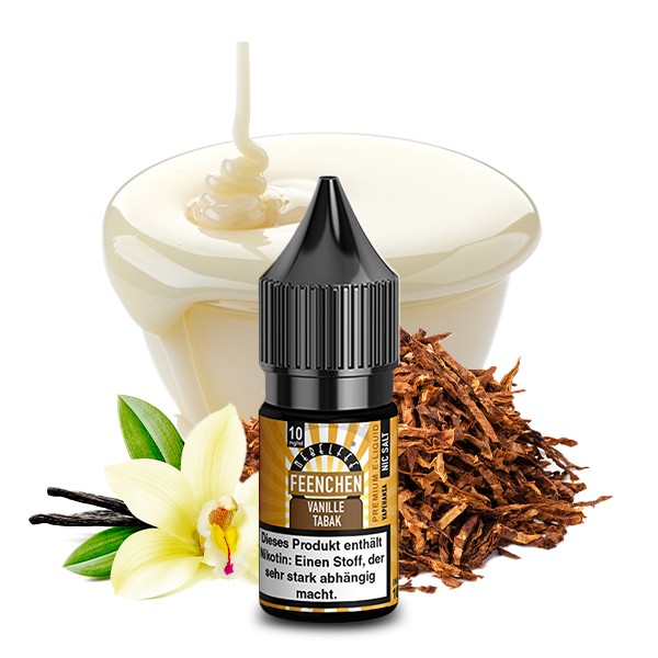 Nebelfee Vanille Tabak Feenchen 10ml Nikotinsalz