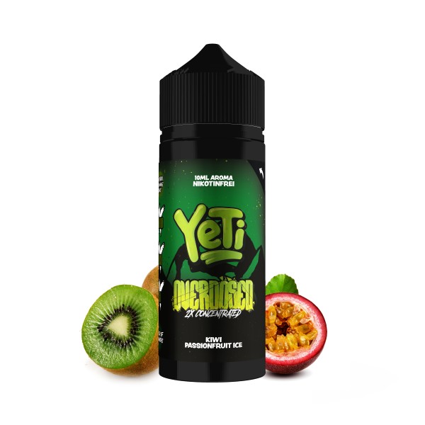 Yeti Overdosed 10ml Kiwi Passionfruit Ice