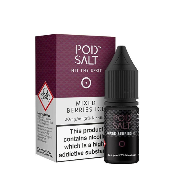 Pod Salt Core Mixed Berries Ice 10ml 20mg/ml Nikotinsalzliquid