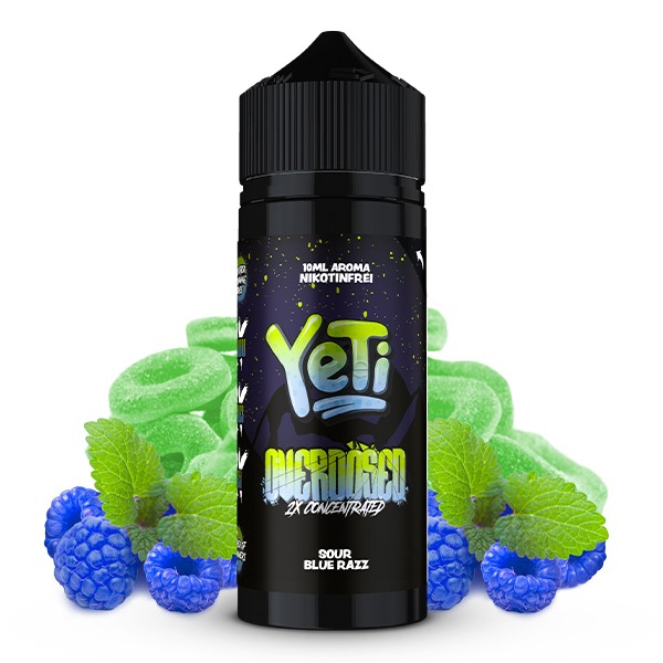 Yeti Overdosed 10ml Sour Blue Razz