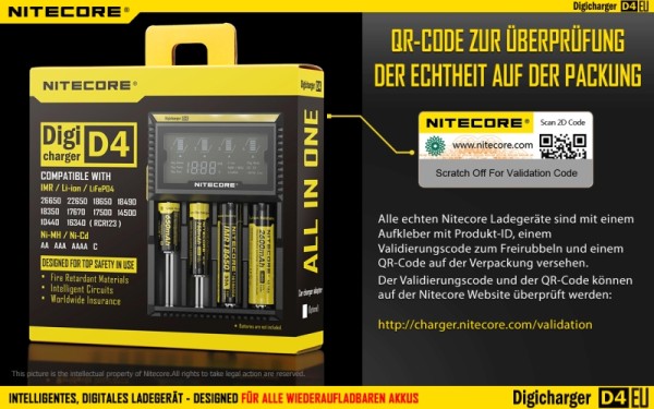 Nitecore Digicharger D4