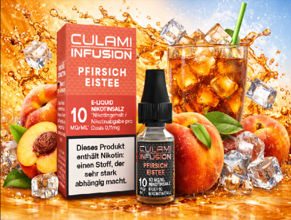 Culami Infusion Pfirsich Eistee 10ml Nikotinsalzliquid