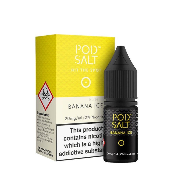 Pod Salt Core Banana Ice 10ml 20mg/ml Nikotinsalzliquid