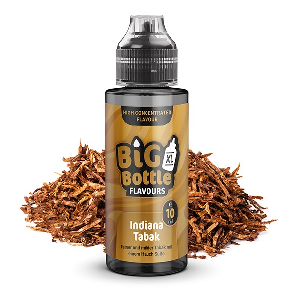 Big Bottle Indiana Tabak 10ml Longfill
