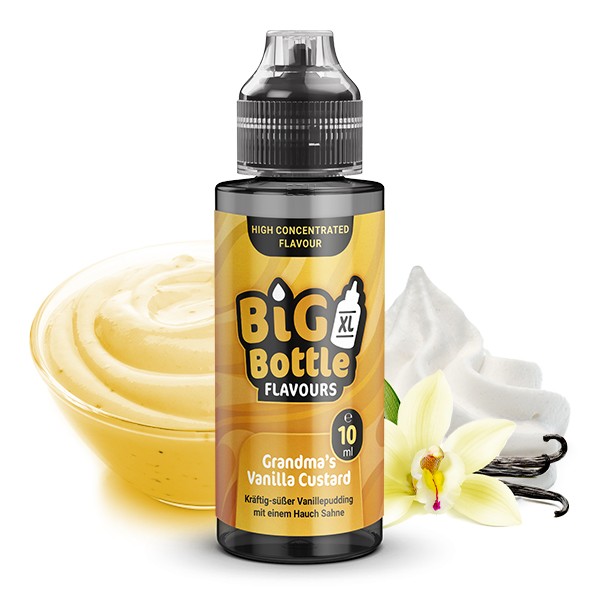 Big Bottle Grandmas Vanilla Custard 10ml Longfill
