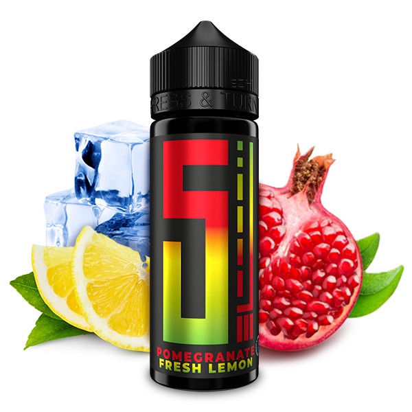 5EL Pomegranate Fresh Lemon 10ml Longfill