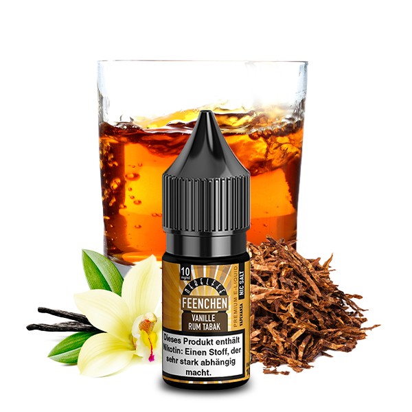 Nebelfee Vanille Rum Tabak Feenchen 10ml Nikotinsalz