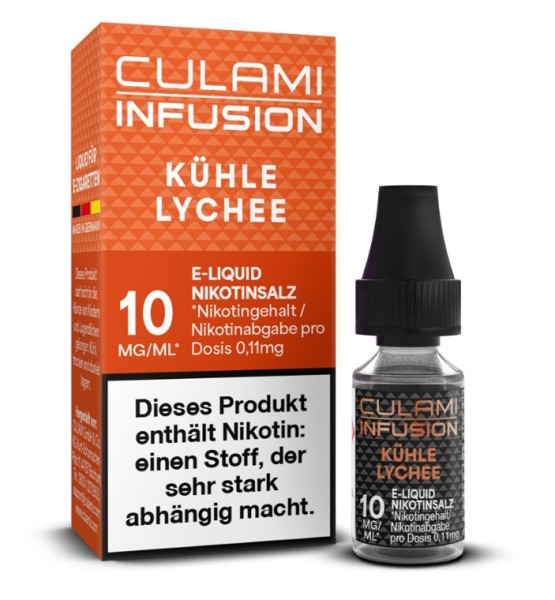 Culami Infusion Kühle Lychee 10ml Nikotinsalzliquid