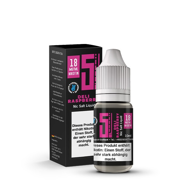 5EL Deli Raspberry 10ml 20mg/ml Nikotinsalzliquid