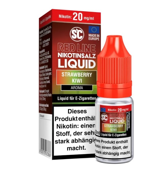 Sc Red Line Strawberry Kiwi 10ml Nikotinsalzliquid