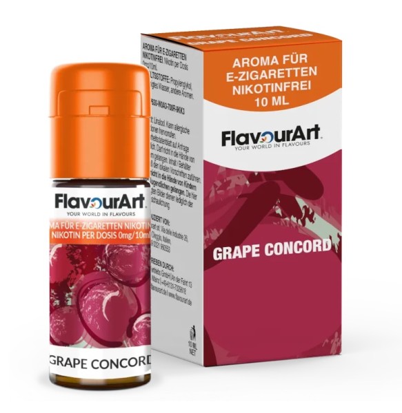 FlavourArt Grape Concord ( Traube + Erdbeere ) 10ml Aroma