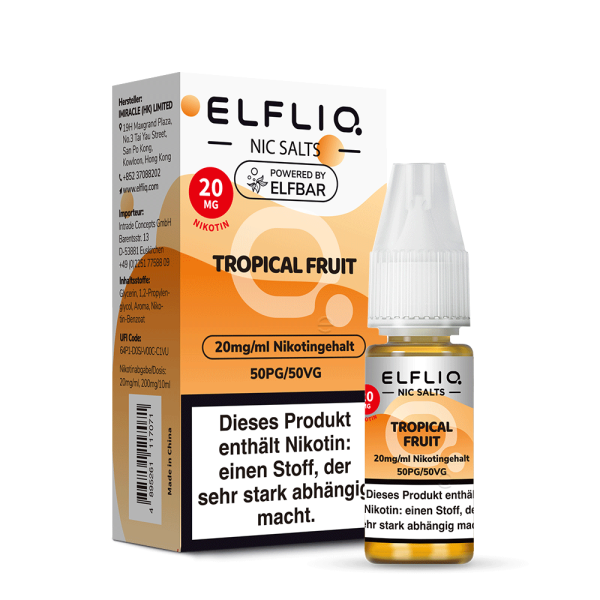Elfliq Tropical Fruit 10ml Nikotinsalzliquid