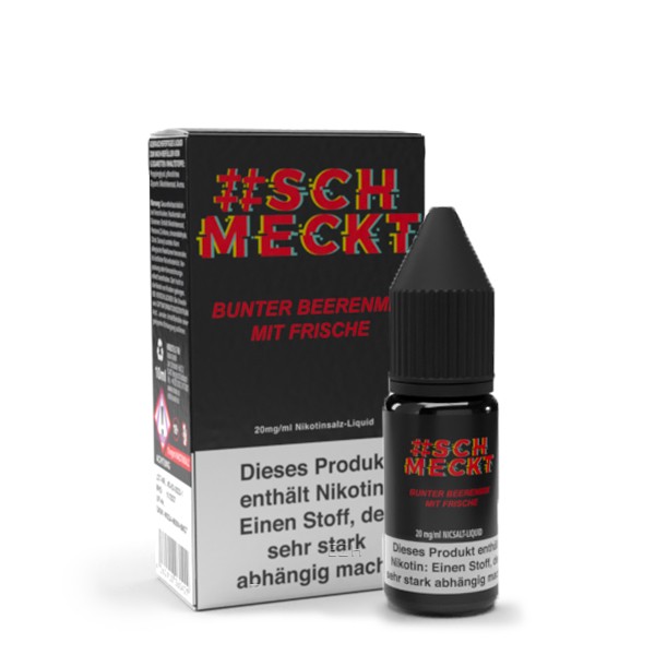 #schmeckt Bunter Beerenmix 10ml 20mg/ml Nikotinsalzliquid