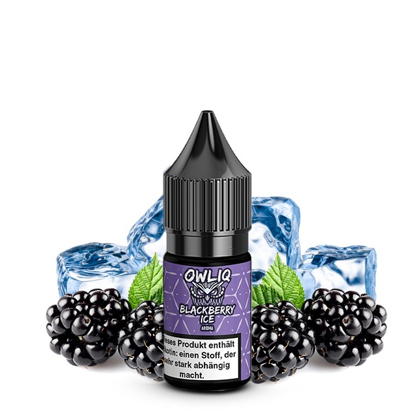 OWLIQ Blackberry Ice 10ml Nikotinsalzliquid