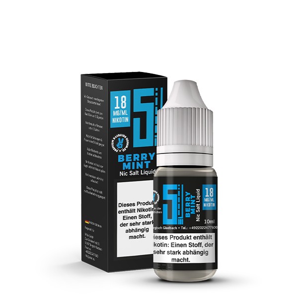 5EL Berry Mint 10ml 20mg/ml Nikotinsalzliquid