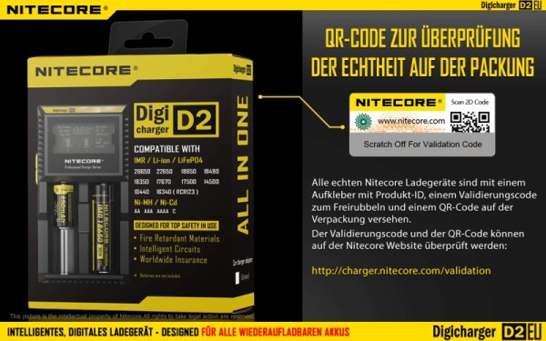 Nitecore Digicharger D2