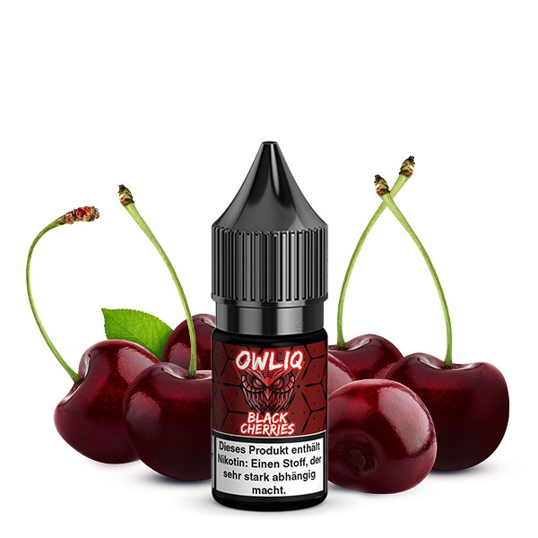 OWLIQ Black Cherries 10ml Nikotinsalzliquid