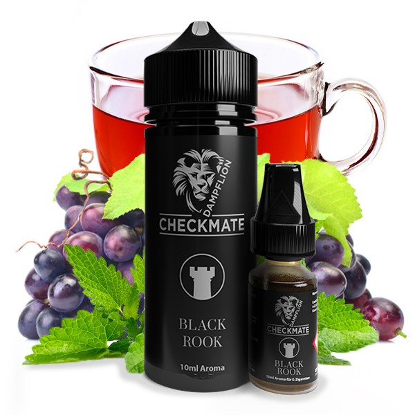 Dampflion Checkmate Black Rook 10ml Longfill