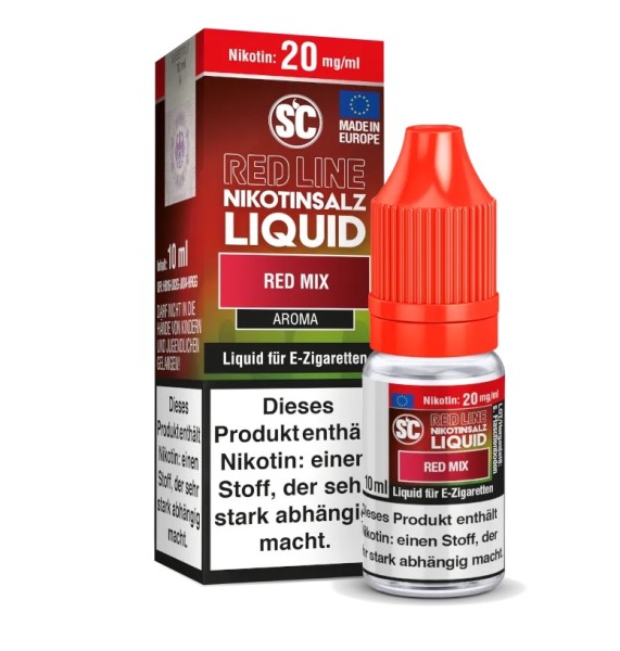 Sc Red Line Red mix 10ml Nikotinsalzliquid