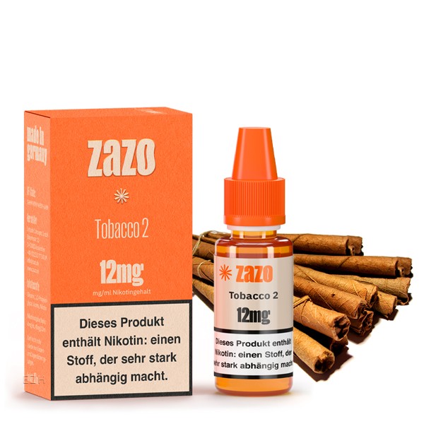 ZAZO Tobacco 2 10ml Liquid