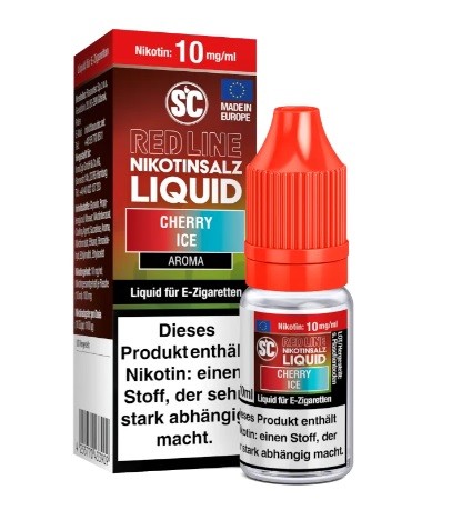 Sc Red Line Cherry Ice 10ml Nikotinsalzliquid
