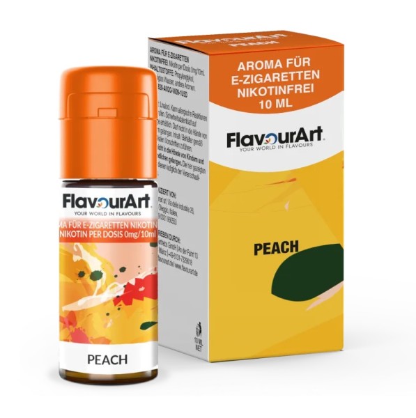 FlavourArt Peach 10ml Aroma
