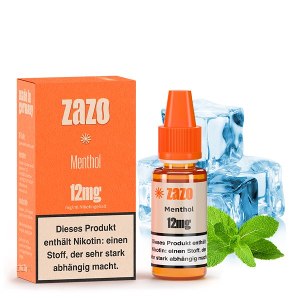 ZAZO Menthol 10ml Liquid