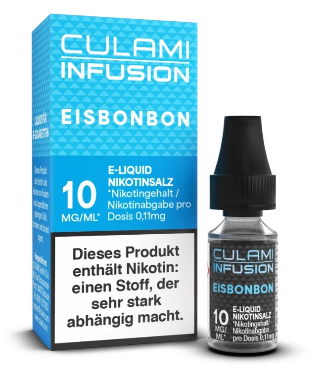 CULAMI INFUSION Eisbonbon Nikotinsalz Liquid  Frischer Bonbon Geschmack |  Dampfknig 24 GmbH > E-Zigaretten und Liquid online kaufen