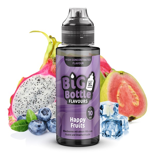 Big Bottle Happy Fruits 10ml Longfill
