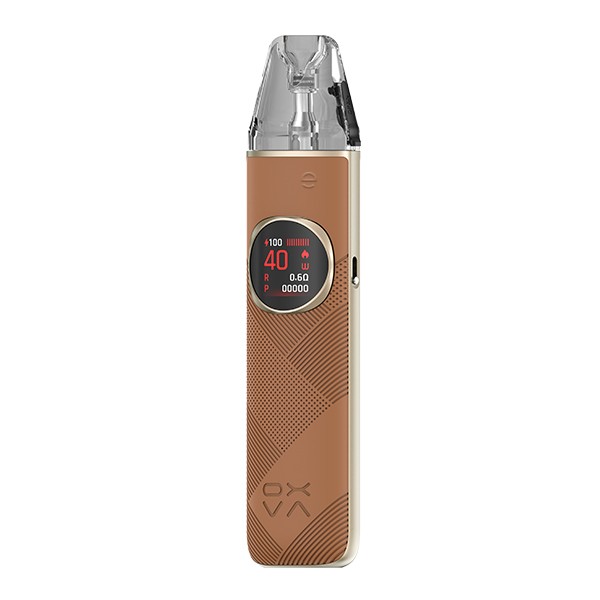 Oxva Nexlim 2 Pod Kit bright brown leather