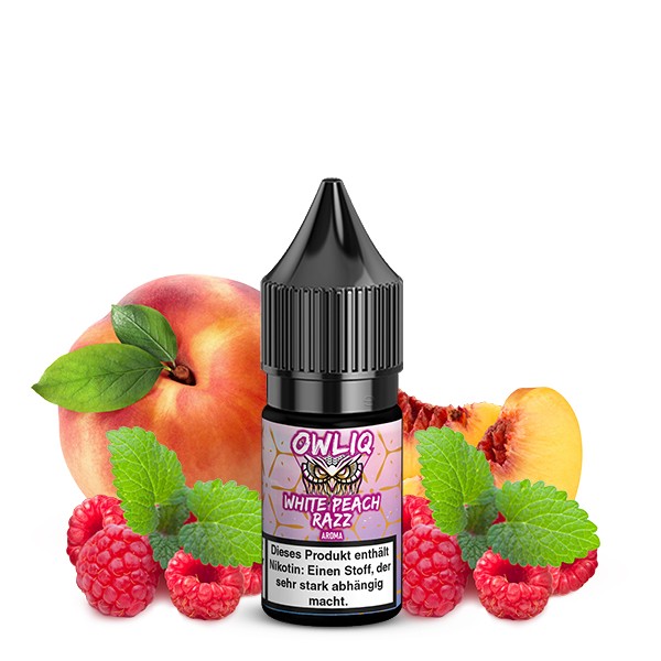OWLIQ White Peach Razz 10ml Nikotinsalzliquid