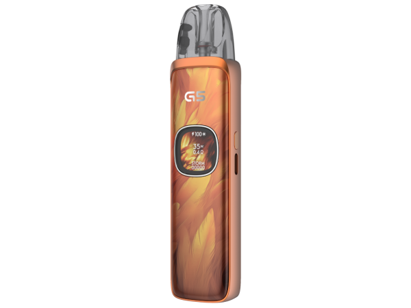 Uwell Caliburn G5 orange feathers Pod Kit