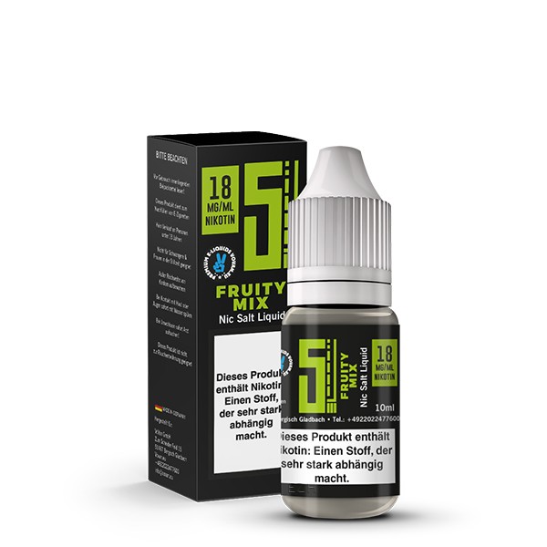 5EL Fruity Mix 10ml 20mg/ml Nikotinsalzliquid