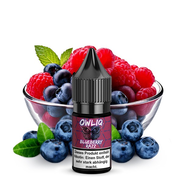 OWLIQ Blue Razz 10ml Nikotinsalzliquid